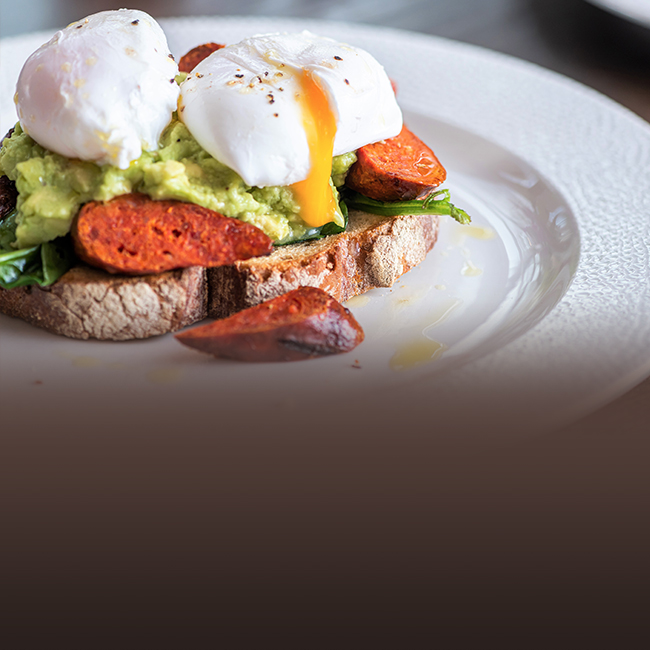 Brunch menu at The King's Arms