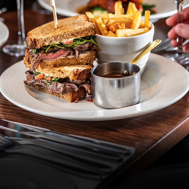 Brunch menu at The King's Arms