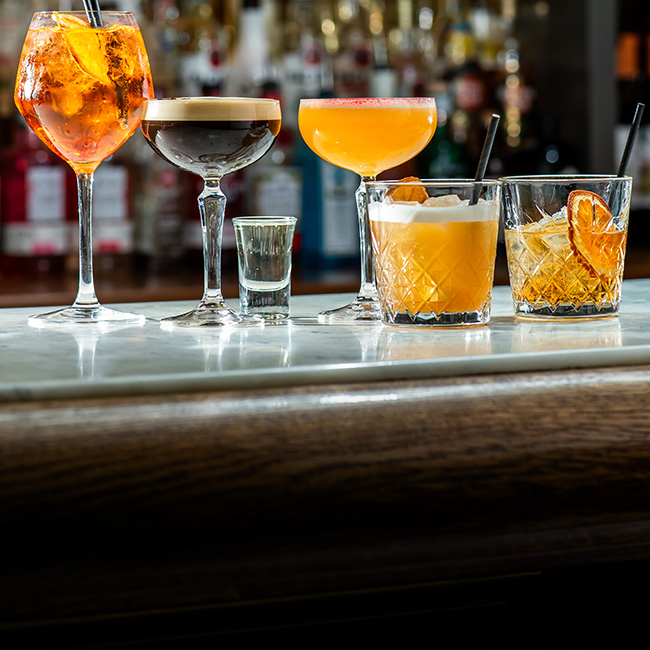 Wine & Drinks menu at The King's Arms