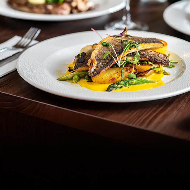 A La Carte menu at The King's Arms